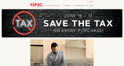 Desktop Screenshot of gnc.ca